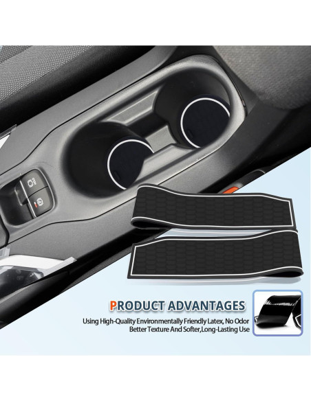 Alfombrillas de ranura de puerta Toyota Corolla 2019-2025 11PCS