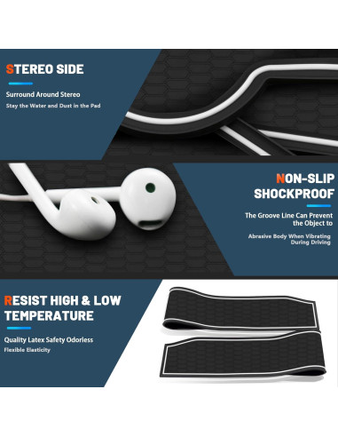 Alfombrillas de ranura de puerta Toyota Corolla 2019-2025 11PCS