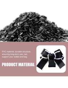 Ganchos para Reposacabezas MOXRUQ 2 PCS Negro y Blanco 2