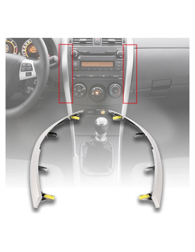 Tira de Cubierta Tablero Superior Toyota Corolla 2010-2013