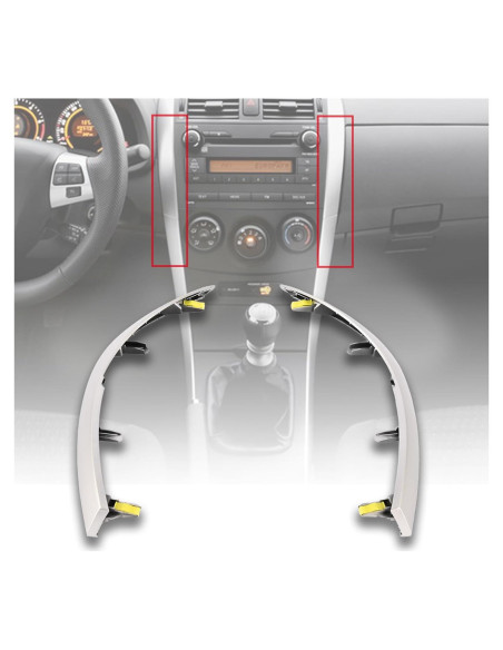 Tira de Cubierta Tablero Superior Toyota Corolla 2010-2013