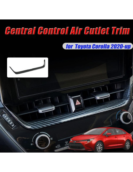 Marco de Panel de Ventilación BOYUER para Toyota Corolla 2020-2025