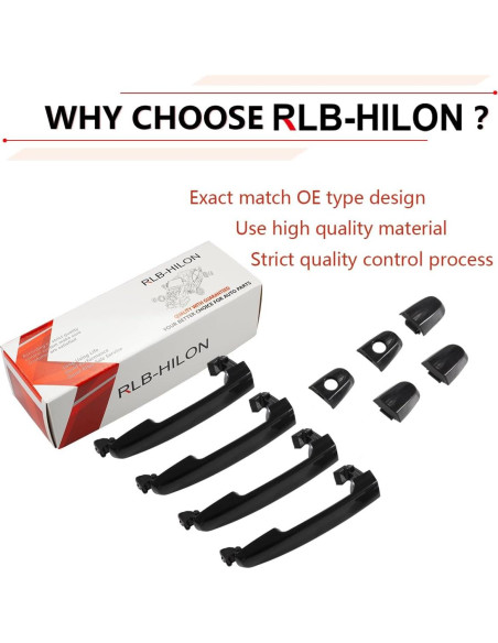Manija de Puerta Exterior RLB-HILON para Toyota y Pontiac