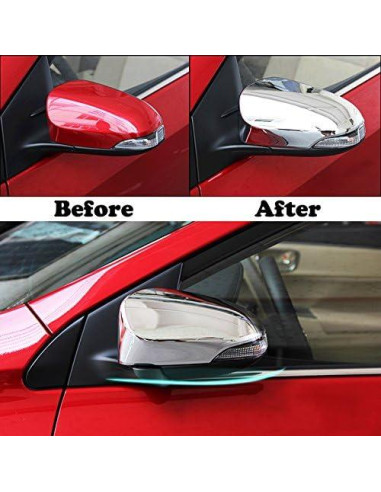 Cubierta Espejo Lateral Cromo Dreamseek Toyota Corolla 2014-2018