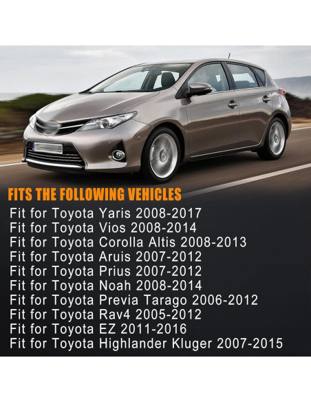 Asa de Tirar Techo Frontal Derecho Toyota SHOZHO Gris