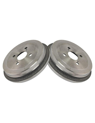 Kit de tambores de freno TRQ 2 piezas para Toyota Yaris