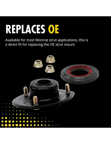 Montaje de Amortiguador Monroe Strut-Mate 906989 para Toyota Yaris