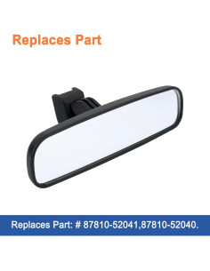 Espejo Retrovisor Interior YOUYIEN para Toyota RAV4/Yaris/Prius 2