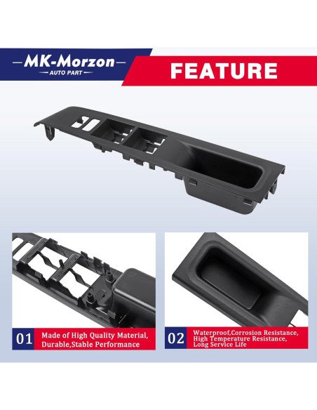 Panel de recubrimiento ventana Toyota Yaris 2012-2014 MK-Morzon