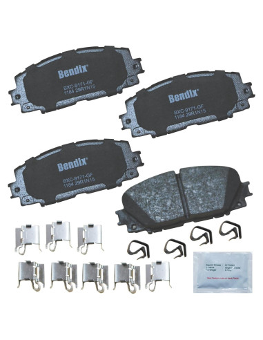 Pastillas de Freno Cerámicas Bendix CFC1184 Delanteras Lexus/Toyota