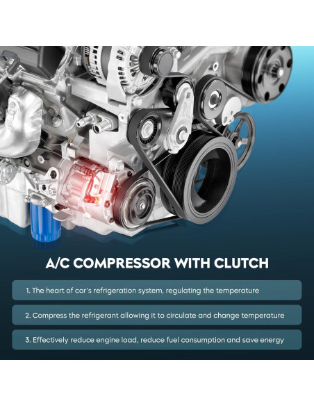 Compresor de aire acondicionado TadaMark para Toyota Yaris 1.5L