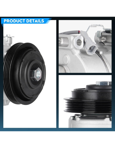 Compresor de aire acondicionado TadaMark para Toyota Yaris 1.5L