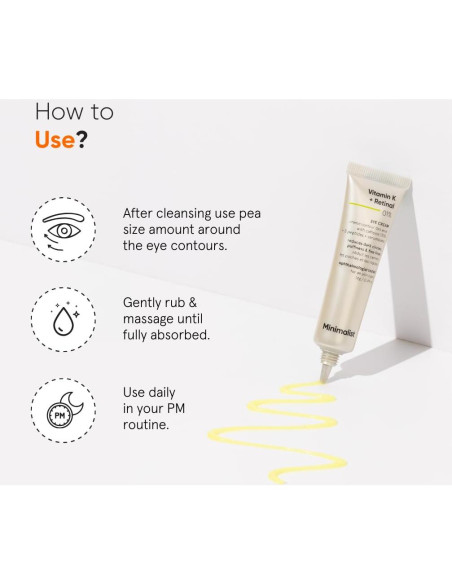 Crema para Ojos Uprising Science con Cafeína y Vitamina K 14g