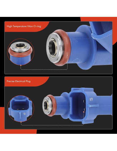 Inyectores de Combustible A-Premium para Toyota Yaris 2007-2018