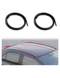 Tiras de Moldeo de Goteo de Techo JDMON para Toyota Yaris 2007-2012