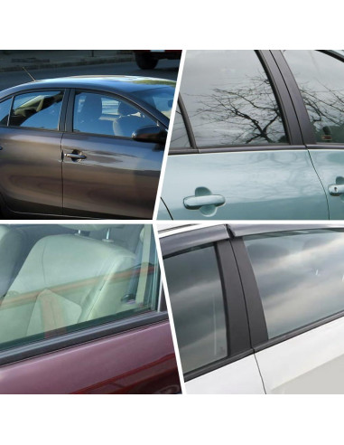 Moldura de Ventana GZYF para Toyota Yaris Sedán 2007-2016