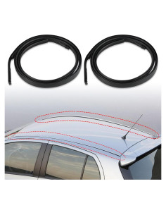 Moldura de Goteo de Techo JDMON para Toyota Yaris 2007-2011