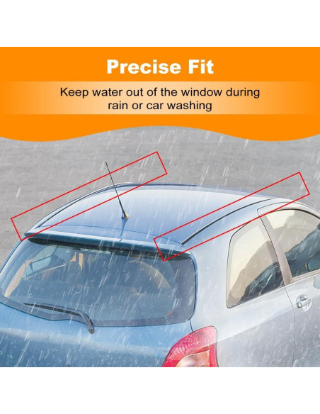 Moldura de Goteo de Techo JDMON para Toyota Yaris 2007-2011