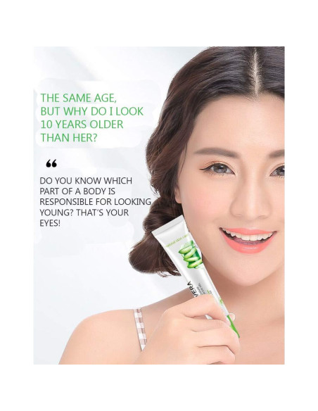 Crema de Gel Hidratante para Ojos BIOAQUA Aloe Vera 20g Crema de Gel Hidratante para Ojos BIOAQUA Aloe Vera 20g