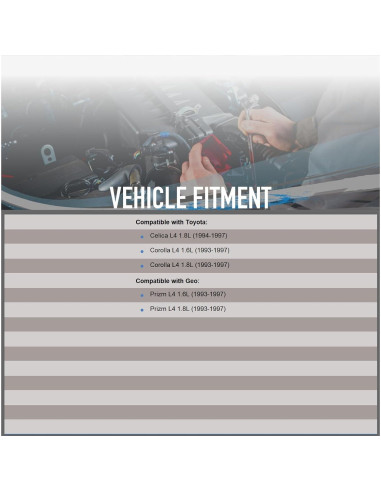 Alternador OEG Parts 70A 12V para Toyota Corolla 93-97