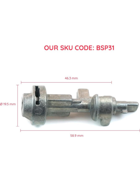 Cilindro de bloqueo de encendido Bross para Toyota Corolla E90