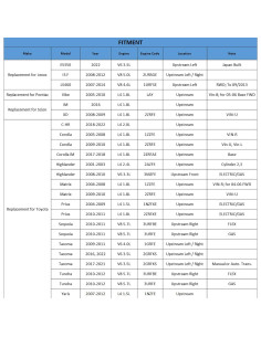 Sensor de Oxígeno YHTAUTO 89467-12010 para Toyota y Lexus 2