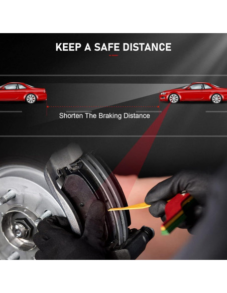 Pastillas de Freno Cerámicas Delanteras cciyu D923 - 4 Pcs