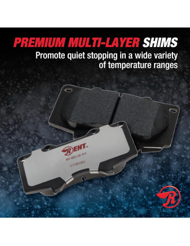 Pastillas de Freno Delanteras Raybestos Element3 para Toyota Corolla 1998-2002, Chevrolet Prizm 1998-2002