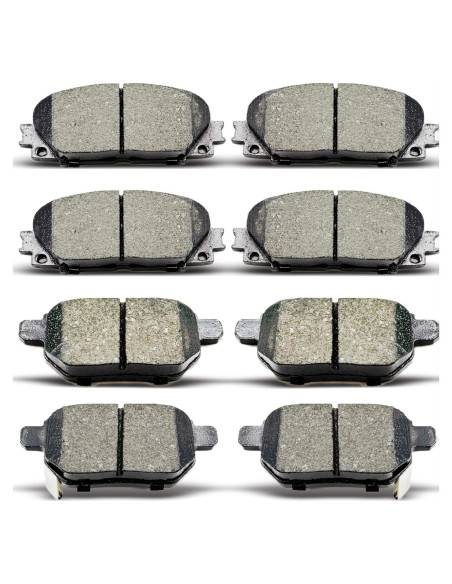 Juego de Pastillas de Freno Cerámicas DYZJKWJW 8 Pcs Lexus/Toyota