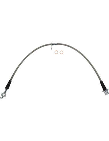 Juego de Mangueras de Freno TRQ Acero Inoxidable 2 Piezas