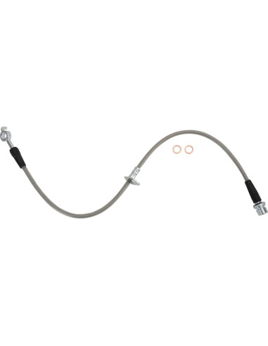 Juego de Mangueras de Freno TRQ Acero Inoxidable 2 Piezas