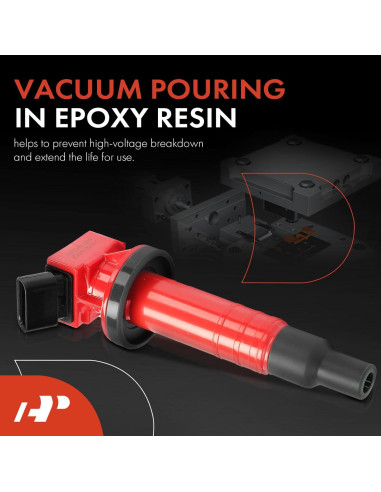 Bobinas de Encendido A-Premium Set de 4 para Toyota y Chevrolet