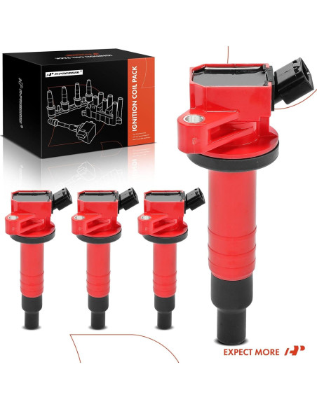 Bobinas de Encendido A-Premium Set de 4 para Toyota y Chevrolet