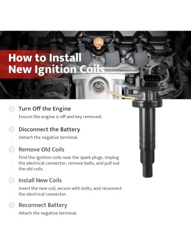 Bobinas de Encendido NPAUTO UF-247 para Toyota y Pontiac