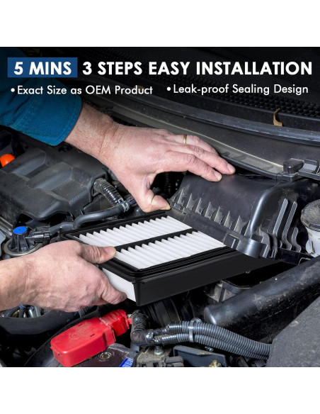 Filtro de Aire del Motor Kurimup SCA9482 Compatible Toyota Filtro de Aire del Motor Kurimup SCA9482 Compatible Toyota