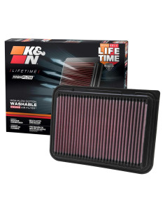 Filtro de aire K&N 33-2360 lavable para Toyota y Pontiac