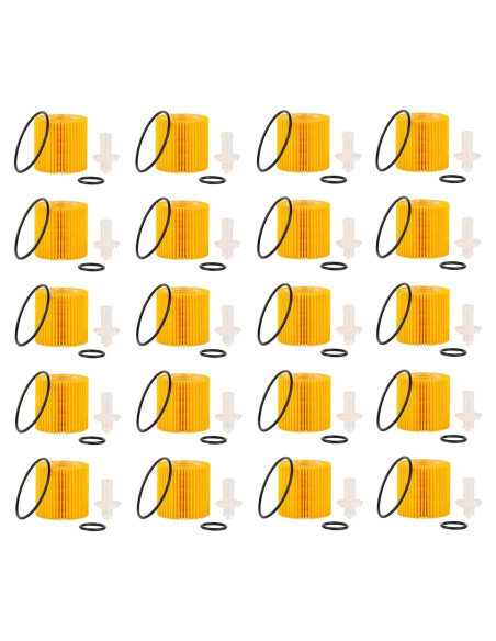 Filtro de aceite GETOPAUTO 04152-YZZA1 set de 20 unidades