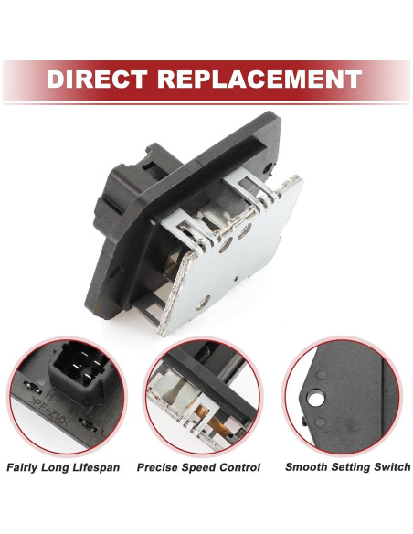 Resistor Motor Ventilador HVAC ACROPIX para Toyota Yaris 2010-2020