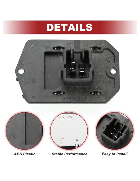 Resistor Motor Ventilador HVAC ACROPIX para Toyota Yaris 2010-2020