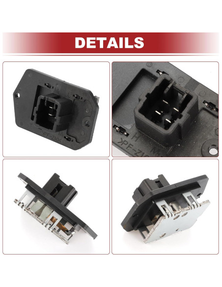 Resistor Motor Ventilador HVAC ACROPIX para Toyota Yaris 2010-2020