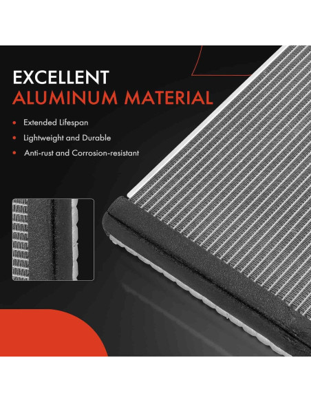 Núcleo de Evaporador A/C A-Premium para Scion xD y Toyota Yaris