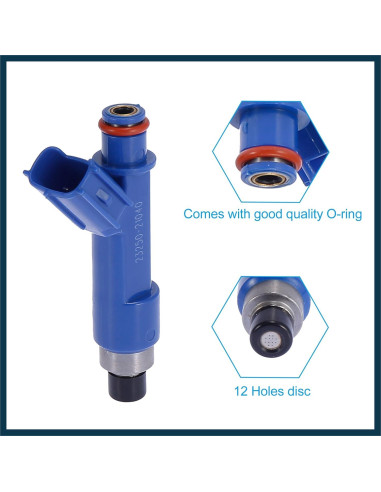 4 Inyectores de Combustible TUCKBOLD para Toyota Yaris 1.5L
