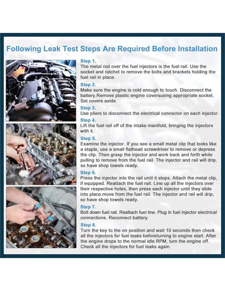 4 Inyectores de Combustible TUCKBOLD para Toyota Yaris 1.5L