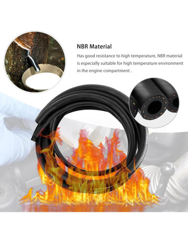 Kit de Manguera de Combustible Stacool 5PCS NBR 100cm