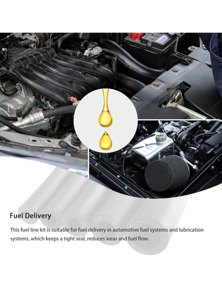 Kit de Manguera de Combustible Stacool 5PCS NBR 100cm