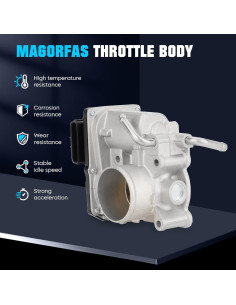 Cuerpo de Aceleración Electrónico Magorfas para Toyota Yaris 1.5L 2006-2019 2