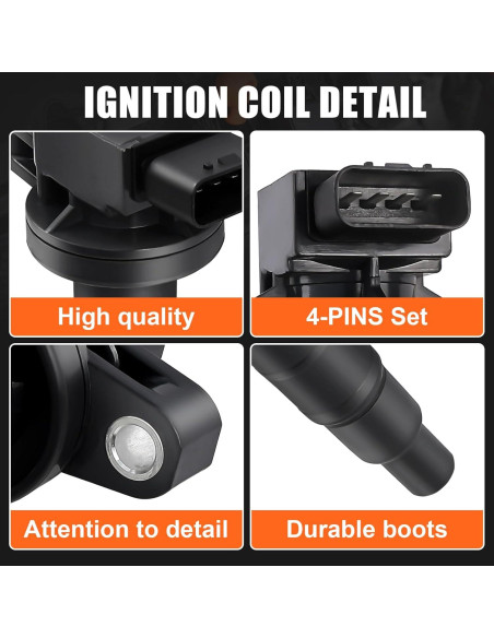 Bobina de Encendido GYbenzi UF316 para Toyota y Scion