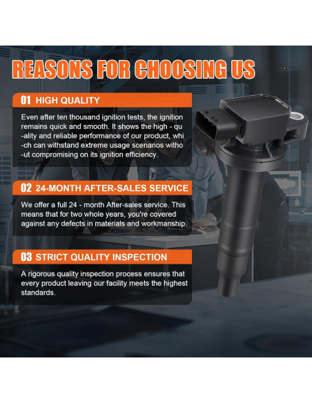 Bobina de Encendido GYbenzi UF316 para Toyota y Scion