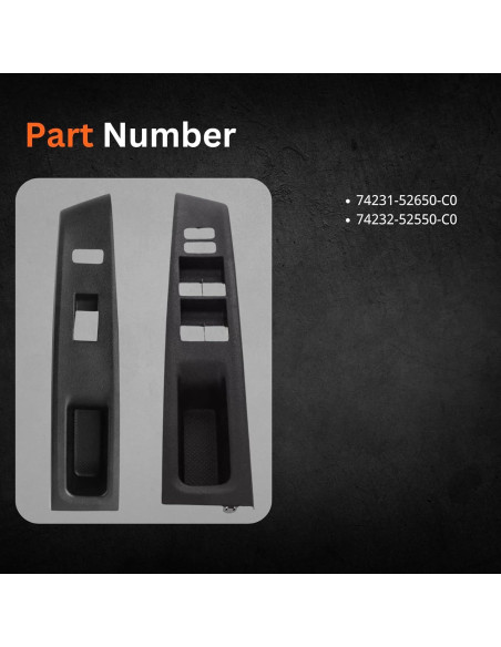 Panel de Interruptor Ventana Toyota Yaris 2012-2014 AUTO OCCASION