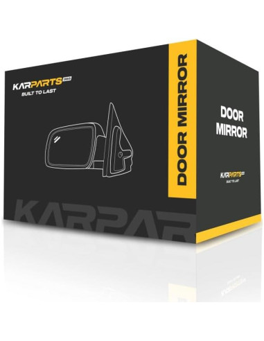 Espejo Manual Lado Conductor Toyota Yaris 2007-2012 KarParts360